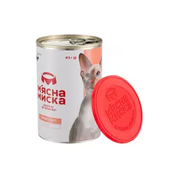 Паштет для котів М'ясна Миска асорті 415 г (4820255190273) - мініатюра 3