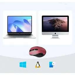 Миша Ugreen MU006 Ergonomic Red [25752] [128620] - мініатюра 7