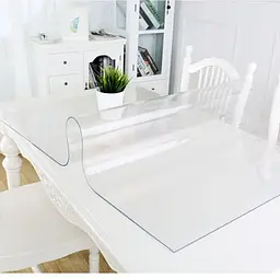 М'яке скло в рулонах Soft Glass Ширина - 1.35м Довжина - 20м (товщина 0,6мм) Прозоре - мініатюра 6