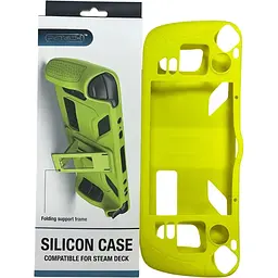 Чохол PGTech GP-823 Silicon Case для Valve Steam Deck Yellow [139585] - мініатюра 3