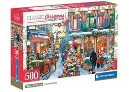 Пазл Clementoni Classic Christmas Collection: Різдвяний настрій (Classic Christmas Collection - Joy of Christmas Puzzle - 500 pcs.), 500 ел. (35160)