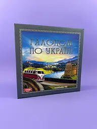 Настільна гра-стратегія "Галопом по Україні", подорож містами України, для 2-4 гравців, вік 8+, ARTOS OST-1182
