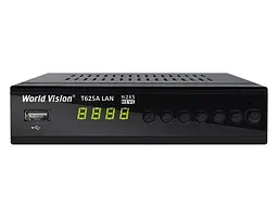 Ефірний Т2 цифровий тюнер World Vision T625A LAN - мініатюра 2