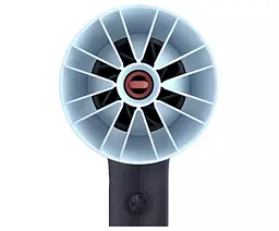 Фен для волосся Philips 3000 series, чорний з блакитним (BHD360/20) - мініатюра 3