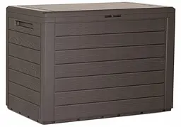Ящик для зовнішнього зберігання Prosperplast WOODEBOX 190 л, коричневий - мініатюра 5