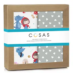 Багаторазові пелюшки дитячі RED RIDING HOOD CS3 2шт COSAS (4822052127933)