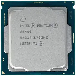 Процесор Intel Pentium Gold G5400 (CM8068403360112) (Socket 1151 v2, 4T, 4.0 ГГц, Tray) Б/в