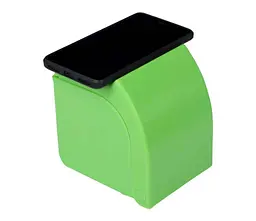 Тримач для туалетного паперу Ekodeo Tex GR 10,6х13х12,5 арт.L9100GR - мініатюра 2