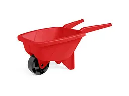 Тачка WADER 53x26x26см червоний для піску арт.74502