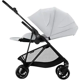 Коляска Cybex Melio Carbon Fog Grey з бампером (525000043) - мініатюра 5