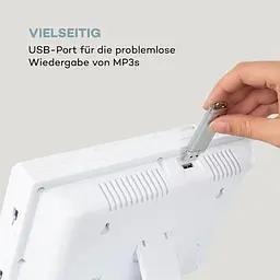 Акустична стереосистема Auna Wallie Microsystem CD (10033228) - мініатюра 8