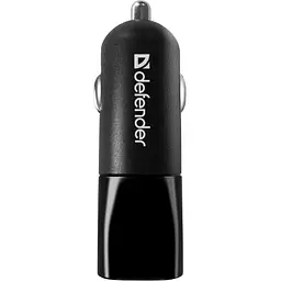 Зарядний пристрій Defender 2xUSB 12W 2.1A ECA-24 чорний (83824) - мініатюра 5