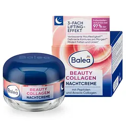 Нічний антивіковий крем Balea Beauty Collagen Nachtcreme з колагеном, 50 мл