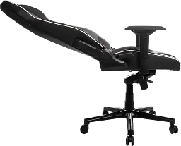 Геймерське крісло GT Racer чорне з білим (X-8007 Black/White) - мініатюра 4
