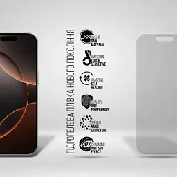 Плівка захисна Armorstandart Anti-spy Apple iPhone 16 Pro (ARM80747) - мініатюра 2