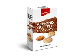 Мигдаль ЛЮБИМОВ 100г Драже TRUFF в білому трюфелі
