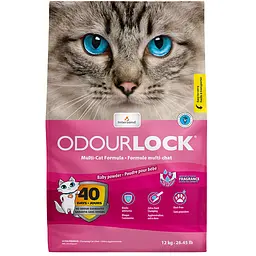 Наповнювач для котячого туалету Intersand Odourlock Baby Powder 12 кг