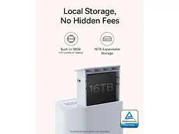 IP-камера відеоспостереження BASEUS Security N1 Plus Outdoor White (S0TZ002130) - мініатюра 6