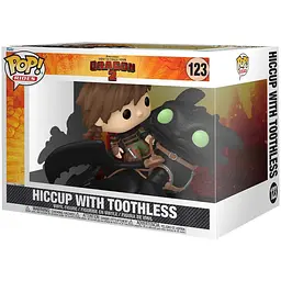 Ігрова фігурка Funko Pop! How to Train Your Dragon 2 Hiccup with Toothless (81181) - мініатюра 2