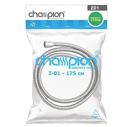 Шланг для душу Champion Chr.Z-01 175 см ZX0425, Хром
