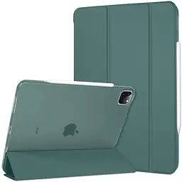 Чохол до планшета BeCover Tri Fold Hard BeCover Apple iPad Pro 11 2020/2021/2022 Dark Green (709667) - мініатюра 2