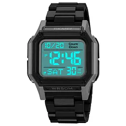 Наручний годинник чоловічий 2264BKGYWT Black-Grey-White Skmei acs0030087 - мініатюра 2