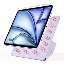Обкладинка BeCover Ultra Slim Origami Magnetic з кріпленням Apple iPad Mini 6 2021 Purple (712946) - мініатюра 4