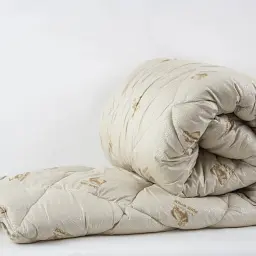 Ковдра ТЕП Dream Wool з овечою вовною 140x210 см бежева - мініатюра 7