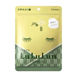 Маска для обличчя Lululun Premium Face Mask Зелений чай з Кіото 7 шт (4582305065855)