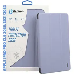 Чохол-книжка BeCover Tri Fold Hard для Apple iPad Pro 12.9 2020/2021/2022 Purple (711722) - мініатюра 6