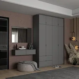 Комплект меблів Doros Левія + дзеркало Графіт 100х32х100 (42005236) - мініатюра 7