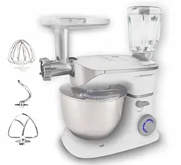 Кухонний комбайн-тестоміс 3 в 1 Esperanza EKM025 Cooking Master 5 л - мініатюра 1