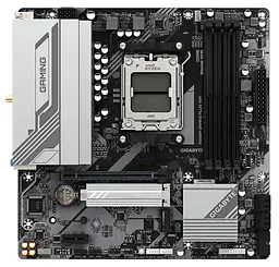 Материнська плата AM5 Gigabyte B650 GAMING PLUS WIFI, B650, 4xDDR5, Int.Video (CPU), 4xSATA3, 2xM.2, 1xPCI-E 4.0x16, 1xPCI-E 3.0x1, Realtek 7. Bluetooth 5.3, 7xUSB 3.2/6xUSB 2.0, HDMI/2xDP, MicroATX - мініатюра 3