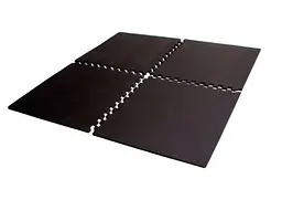 Килимок пазл Toorx Interlocking 4 елементи 61 х 61 х 1,2 см Antracite (MAT-60) - мініатюра 1