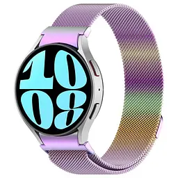 Ремінець для Samsung Galaxy Watch 5 Pro 45mm - Colorful ширина кріплення 20мм металевий Watchbands Milanese Button (W42-4WB46354267) - мініатюра 2