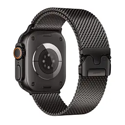 Ремінець ArmorStandart Milanese UltraLock для Apple Watch 42 (Series 11-10)/41/40/38 Black (ARM88954) - мініатюра 2