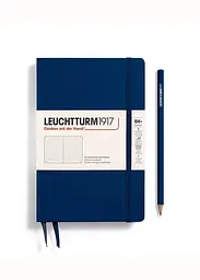 Блокнот Leuchtturm1917, Paperback (B6+), Темно-синій, Крапка (368509) - мініатюра 7