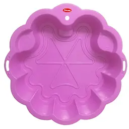 Дитяча пісочниця-басейн "Квітка" Doloni Toys 01234/10 бузковий, 81х81х20 см