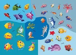 Книга "Перші розвиваючі наклейки. Море" укр - мініатюра 4