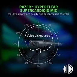 Ігрові навушники Razer BlackShark V2 Pro Wireless 2023 Black - мініатюра 3
