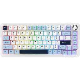 Клавіатура бездротова Ajazz AK820 Max Plus Day Dream Switch Білий (AK820MAX-DD-BWD)