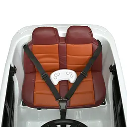 Дитячий електромобіль-джип Bambi Racer M 4837EBLR-1 білий до 40 кг - мініатюра 3