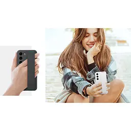 Оригнальний силіконовий чохол Samsung Silicone Grip Cover для Samsung Galaxy S23 EF-GS911TBEGRU Black - мініатюра 9