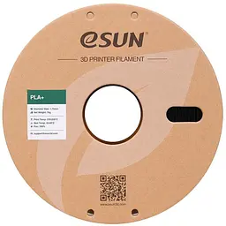 Філамент для 3D-принтерів eSUN PLA+ 1kg Black (PLA+P175B1) [163455] - мініатюра 3