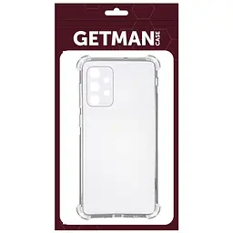 TPU чохол GETMAN Ease logo посилені кути Full Camera для Samsung Galaxy A53 5G Безбарвний (прозорий) - мініатюра 5