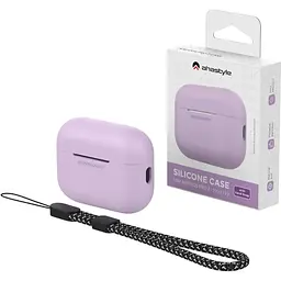 Чохол AhaStyle Colorful Silicone Case для AirPods Pro 2 Lavender [CP-187-2-C-LR] [133837] - мініатюра 4