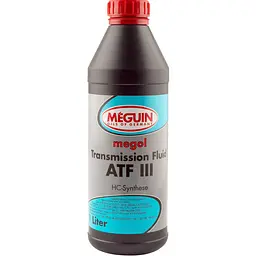 Трансмісійна олива Meguin Transmission Fluid ATF III 1 л