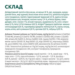 Сухий корм для котів OptiMeal Adult Hairball Control для виведення шерсті з качкою 10 кг B1830701 - мініатюра 2