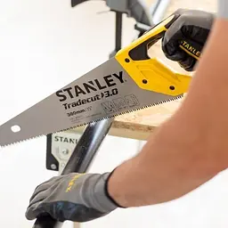 Ножівка по дереву Stanley Tradecut L= 500 мм 7 зубів/1" (STHT20350-1) - мініатюра 3