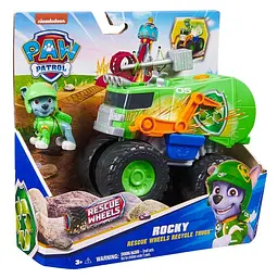 Ігровий набір Paw Patrol Великий рятувальний автомобіль-трансформер з водієм Роккі (SM17776/6069331) - мініатюра 2